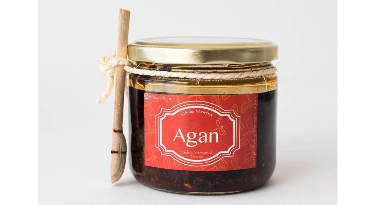 Salsa chile morita-pepita