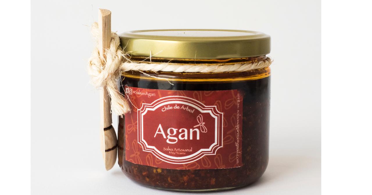 Salsa chile de árbol-cacahuate