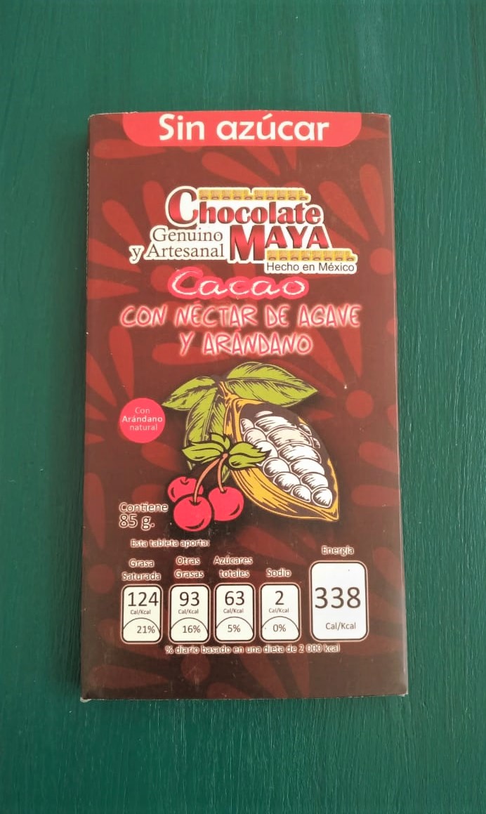 Tableta Cacao-Arándano