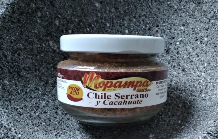 Salsa Chile Serrano-Cacahuate
